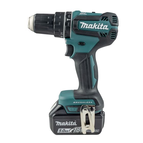 Makita DLX2283TJ 18V Combi Drill & Impact Driver Twin Pack (2 x 5.0Ah Batteries)
