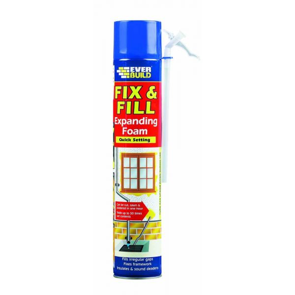 Everbuild Fix and Fill Foam 750ml - Box of 12