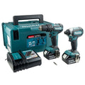 Makita DLX2283TJ 18V Combi Drill & Impact Driver Twin Pack (2 x 5.0Ah Batteries)
