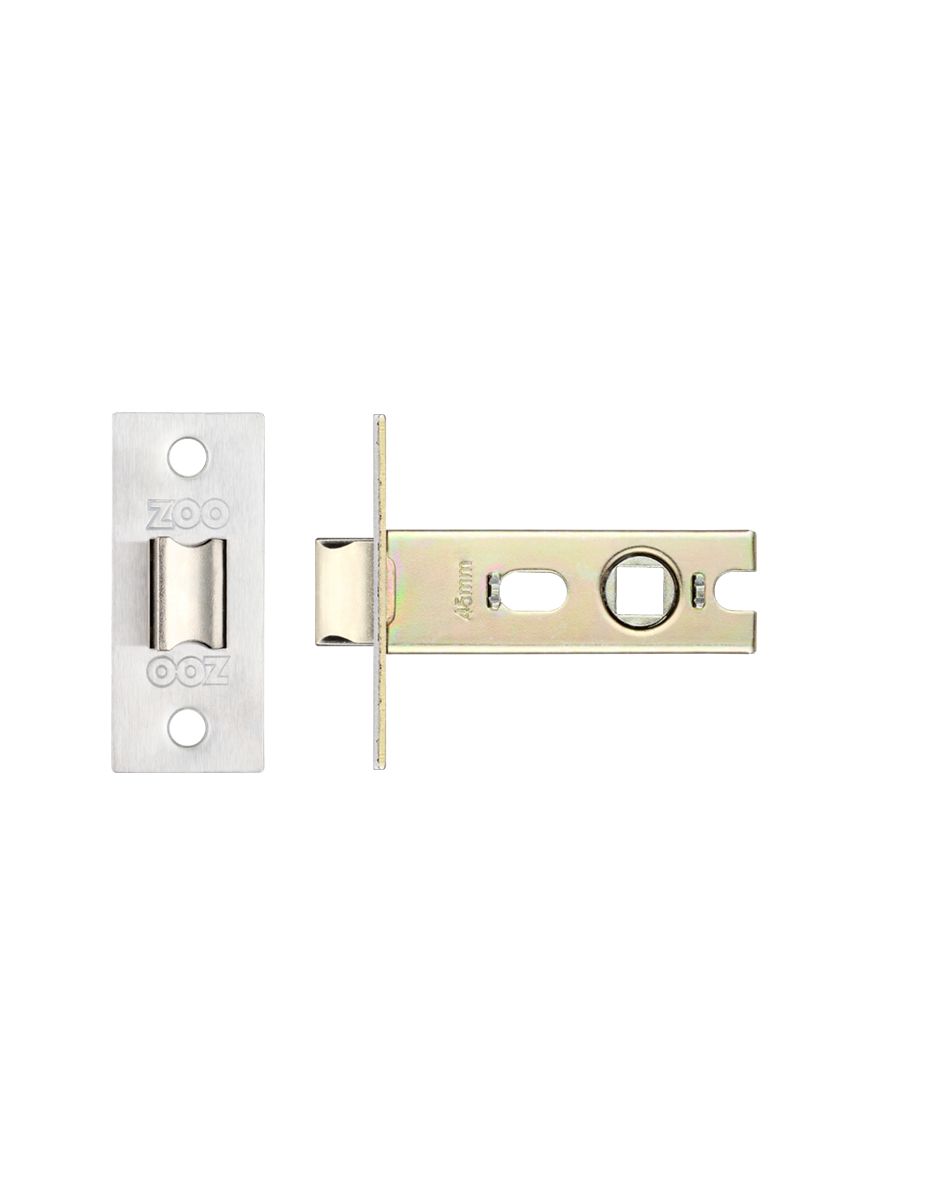 Zoo Hardware PRTL64SS Tubular Latch 2.5" 64mm - Bolt Through Stainless Steel