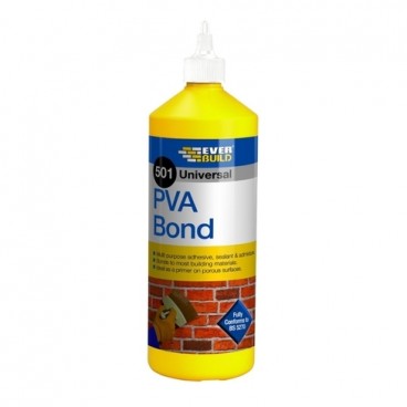 Everbuild 501 PVA Bond 1LTR - Box of 12