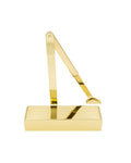 Zoo hardware Vier VDC0024A1PVDG 2-4 Door Closer PVD Polished Brass