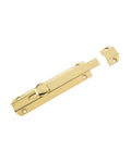 Zoo Hardware ZAB100B 150mm Surface Bolt Polished Brass
