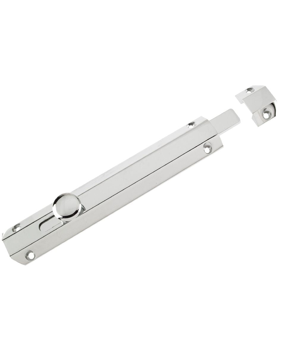 Zoo Hardware ZAB100C 202mm  Surface Bolt Polished Chrome
