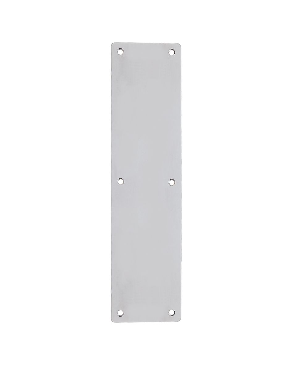 Zoo Hardware ZAS32RBSS Push Plate 350x75mm Satin Stainless Steel