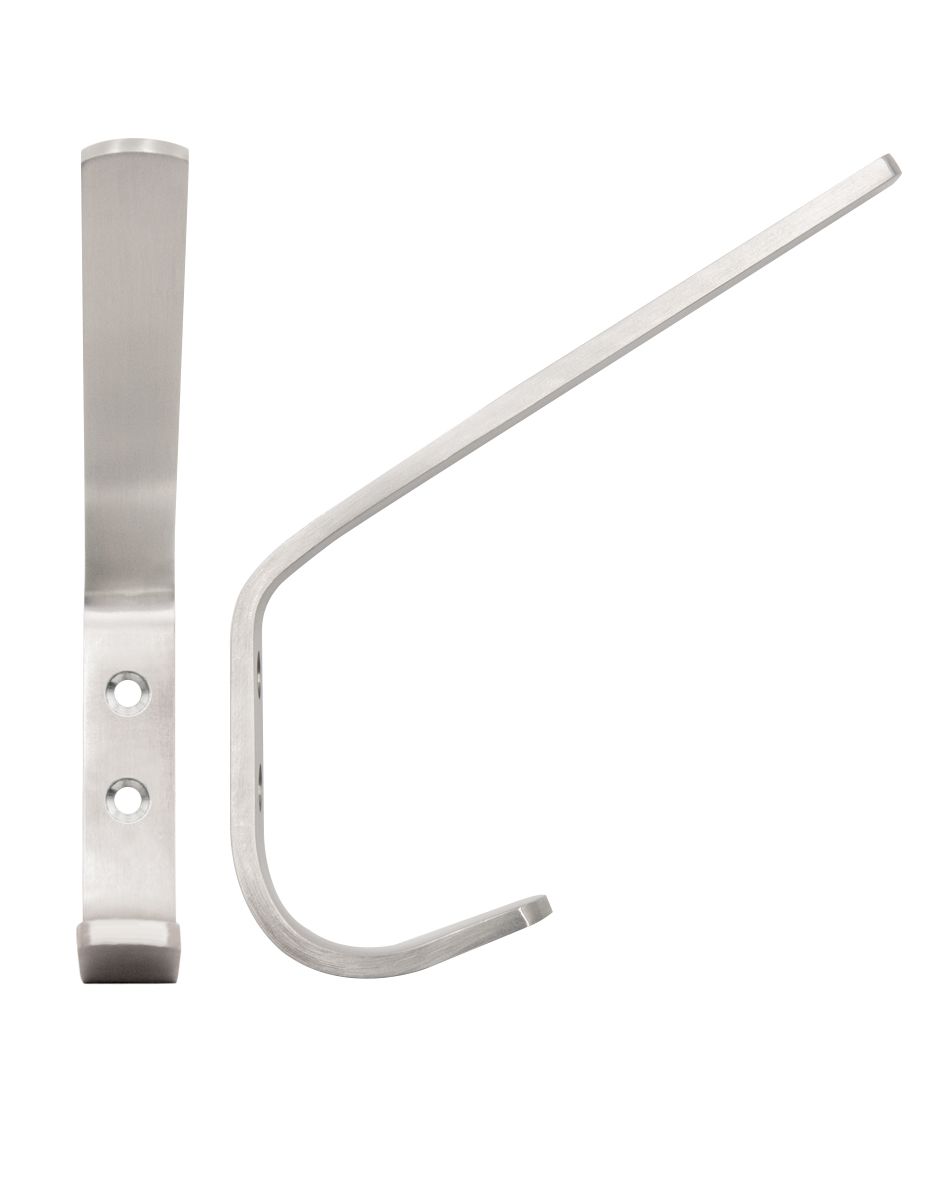 Zoo Hardware ZAS73SS Hat and Coat Hook Satin Stainless Steel