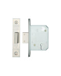 Zoo Hardware ZBSD64PVD British Standard 5 Lever Deadlock 64mm Brass