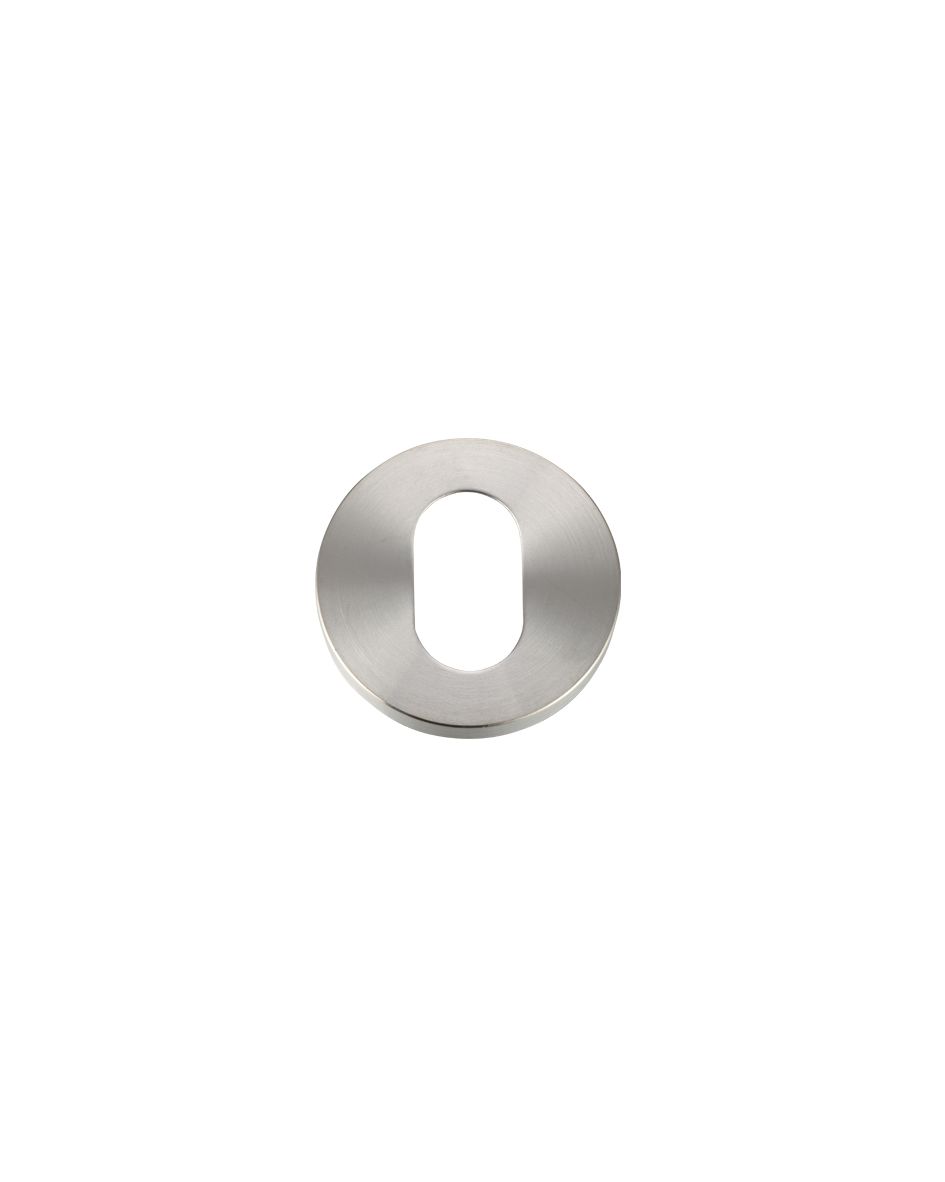 Zoo Hardware ZCS003SS Oval Profile Escutcheon Grade 304 Satin Stainless Steel