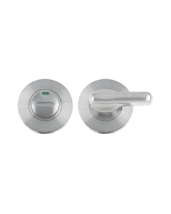 Zoo Hardware ZCS006iSS Disabled Bathroom Turn Release Satin Stainless Steel