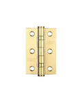 Zoo Hardware ZHSS232PVD 76x50x2mm PVD Hinge (Pair)