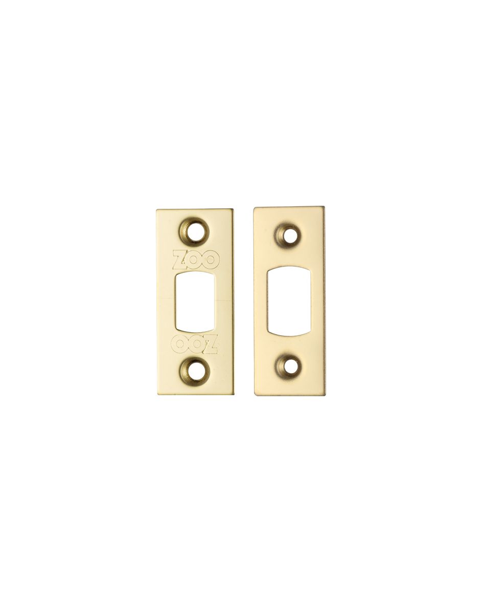 Zoo Hardware ZLAP02 PVD Deadbolt Keeper