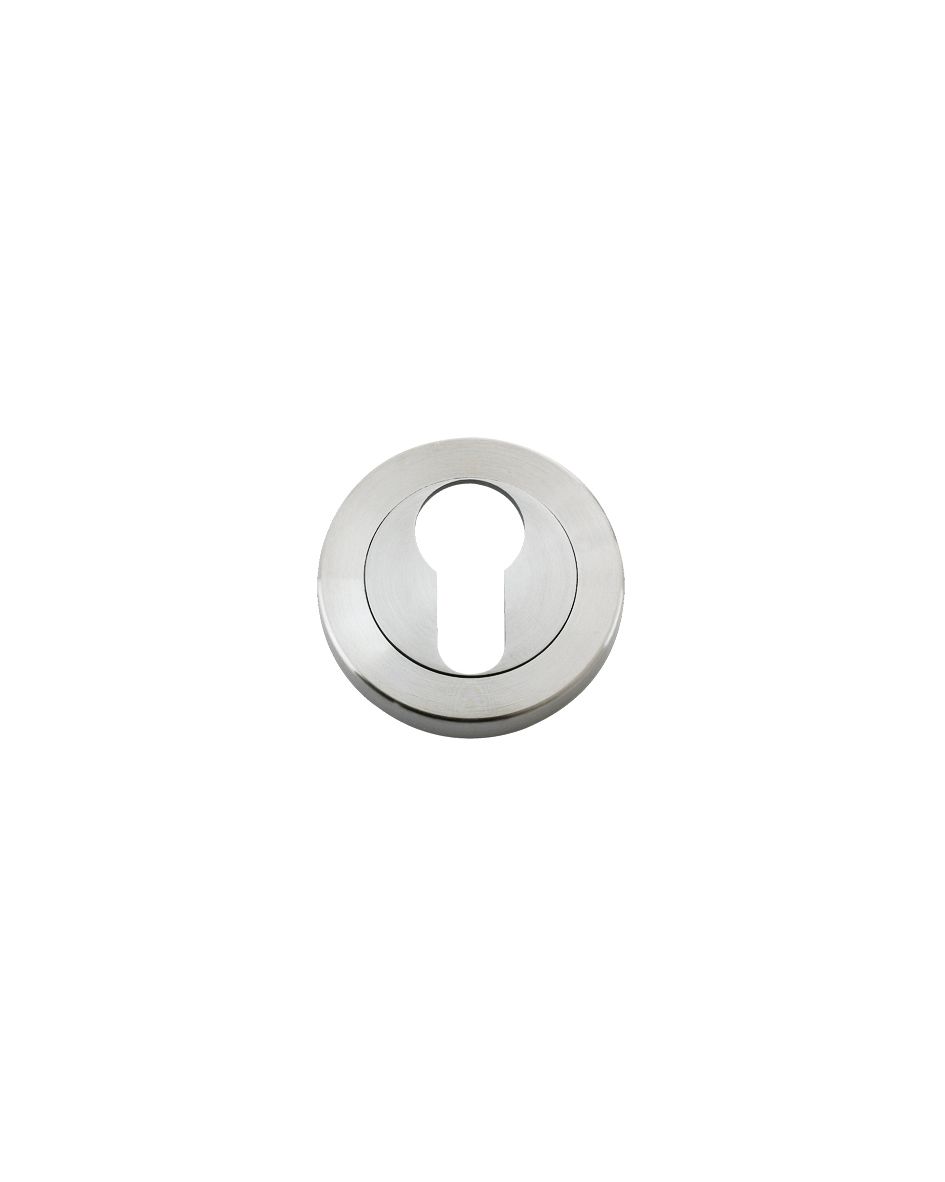 Zoo Hardware ZPS001SS Euro Profile Escutcheon Grade 304 Satin Stainless Steel