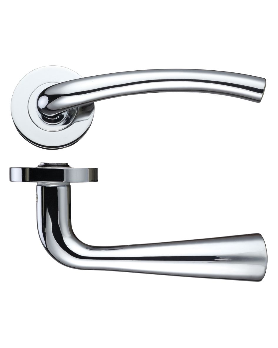 ZPZ010 CP Assisi Lever on Rose
