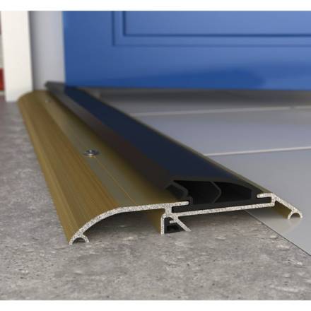 Exitex Threshex Aluminium Threshold Sill 1220mm Gold