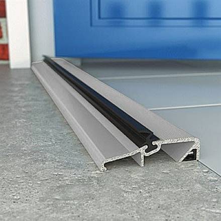 Exitex Weatherten Bar Lowline Threshold 914mm Satin Anodised Aluminium