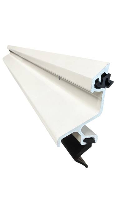 Exitex Slide Pile With Fin 8.5mm White 100m Roll