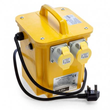 Connexion 3.3KVA 110V Site Transformer 16A Twin Outlet 240V Input
