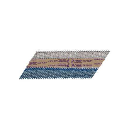 Paslode 141072 3.1 x 75mm Galv-Plus Ring Shank Framing Nails Pack of 2200 + 2 Fuel Cells