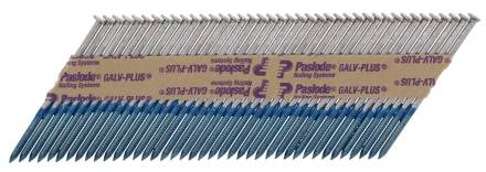 Paslode 51 x 2.8mm RG Galv-Plus Ring Shank Nail and Fuel Pack (3,300 + 3 Cells)