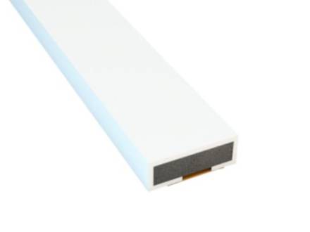 Norseal Pyroplex 20 x 4mm White Fire Only Intumescent Strip 2.1m