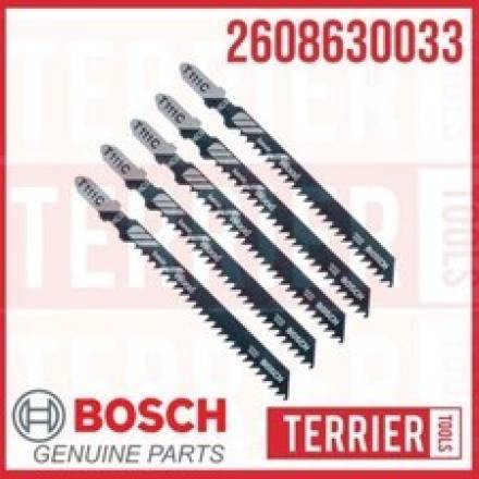 Bosch T111C Basic for Wood Jigsaw Blades 100mm HCS Pack of 5