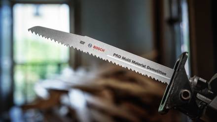 Bosch PRO Multi Material S1110VF Demolition Reciprocating Sabre Saw Blades 225mm Pack of 5