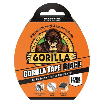 Gorilla Glue Gorilla Tape Black 48mm x 11m