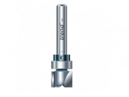 Trend 46/91X1/4TC TCT Bearing-Guided Template Profiler 12.7 x 9.5mm 1/4" Shank