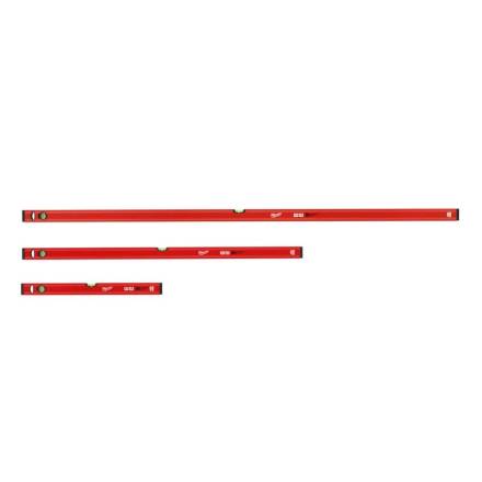 Milwaukee REDSTICK Slim Box Level Set 3-Piece - 600mm, 1200mm and 1800mm