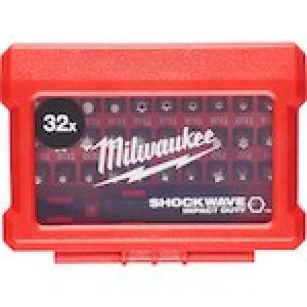 Milwaukee ShockWave Impact Duty 32-Piece Compact Screwdriver Bit Set 4932464240