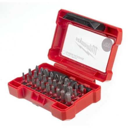 Milwaukee ShockWave Impact Duty 32-Piece Compact Screwdriver Bit Set 4932464240