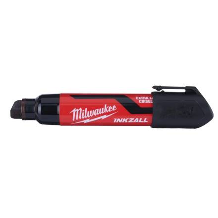 Milwaukee INKZALL XL Chisel Tip Marker Black