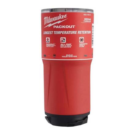 Milwaukee PACKOUT Tumbler 591ml Insulated Stainless Steel Vacuum Cup