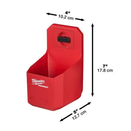 Milwaukee PACKOUT Cup Holder - 7 kg Capacity