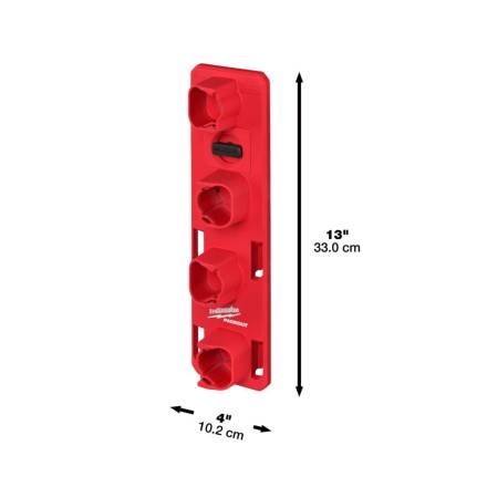 Milwaukee PACKOUT M12 Battery Holder - Stores Up to 4 M12 Batteries