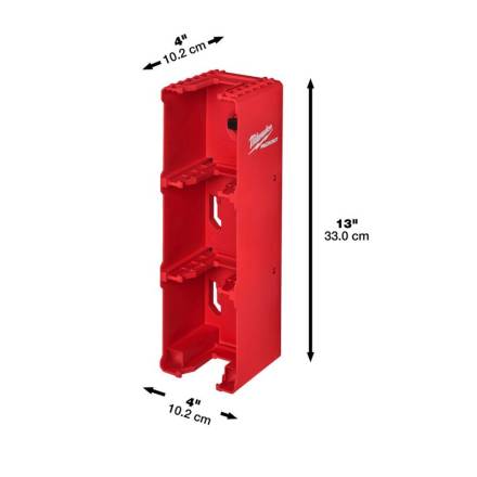 Milwaukee PACKOUT M18 Battery Holder - Stores Up To 4 M18 Batteries