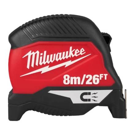 Milwaukee Gen IV Premium Magnetic Tape Measure 8m/26ft