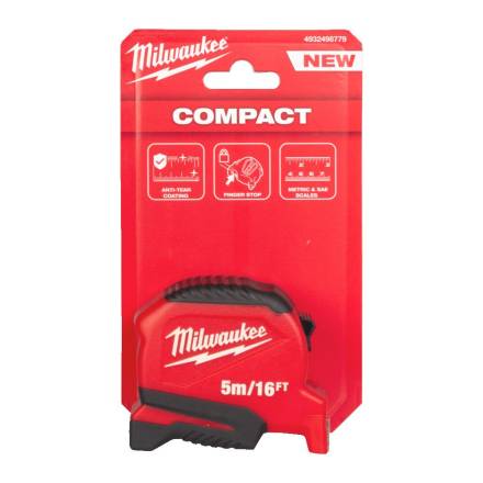 Milwaukee 5M Pro Compact Tape Measure Gen2 (4932498779)