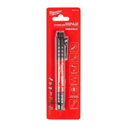 Milwaukee INKZALL Dual Tip Jobsite Marker - Chisel and Fine Point