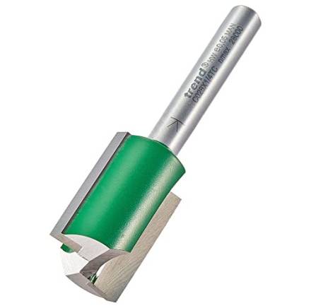 Trend 4/1X1/4TC Straight Router Cutter 15mm Dia x 25mm Cut 1/4" Shank