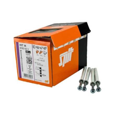 ITWCP Spit Hit-M CSK M6 x 52mm Hammer Fixing