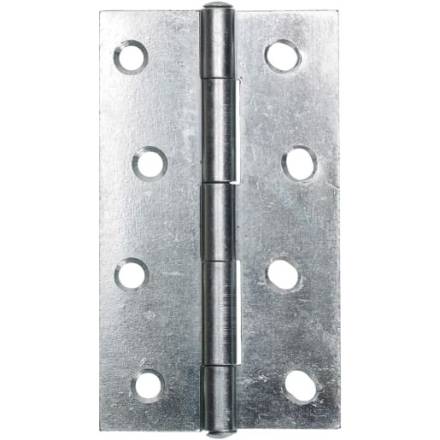 A Perry No.5050 Light Narrow Butt Hinge 75mm Self Colour - Pair