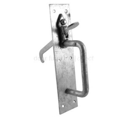A Perry No.50/4L Heavy Suffolk Latch - Long Thumb Piece 108mm Galvanised