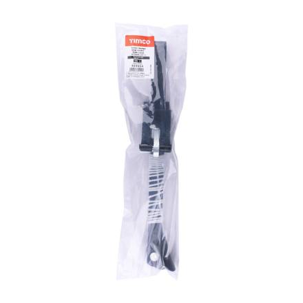 TIMCO Junior Garage Door Holder - Wide Lintel - Black - 375mm (15")