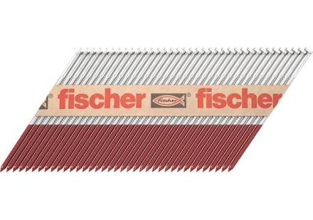 Fischer FF NP Galvanised Ring Shank Framing Nails 63 x 2.8mm - Pack of 3,300