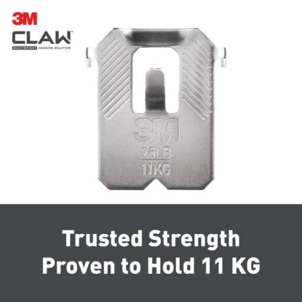3M CLAW Drywall Picture Hanger 11 kg - Pack of 4