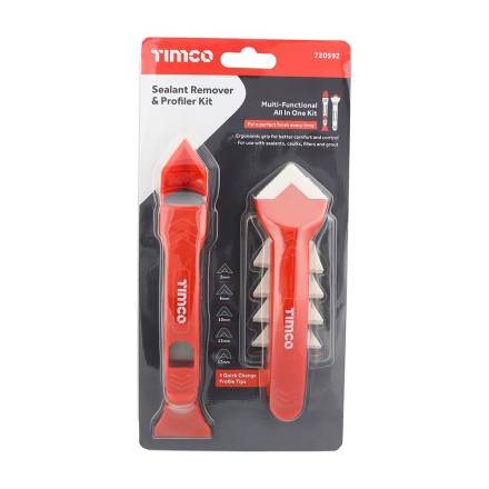 TIMCO Sealant Remover and Profiler Kit 7-Piece