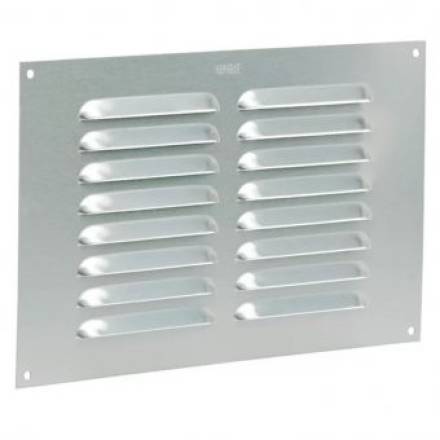 Select Hardware SAA Louvre Vent 9" x 9" (229 x 229mm) Satin Anodised Aluminium