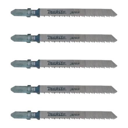Makita T101BR Reverse Down-Cut Jigsaw Blade for Laminate and Veneer - Pack of 5 (A-85715)