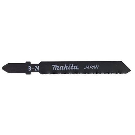 Makita T118G HSS Jigsaw Blades for Thin Metal - 76mm 32 TPI, Pack of 5 (A-85759)